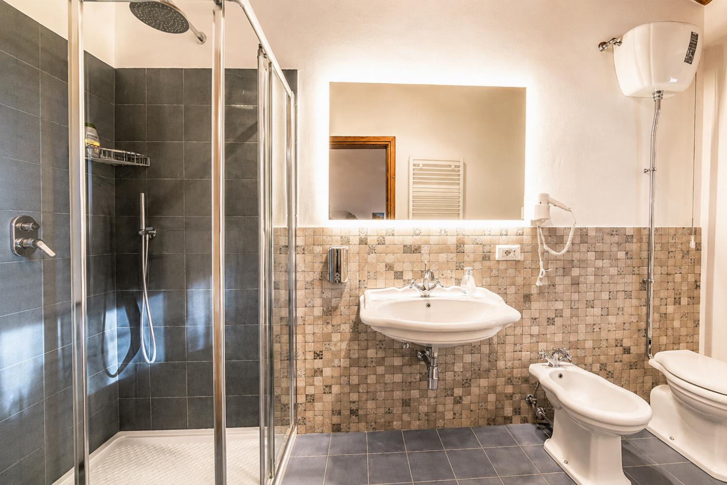 En suite bathroom with shower