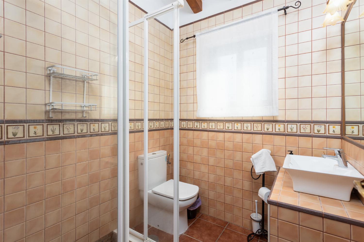 Family bathroom with shower