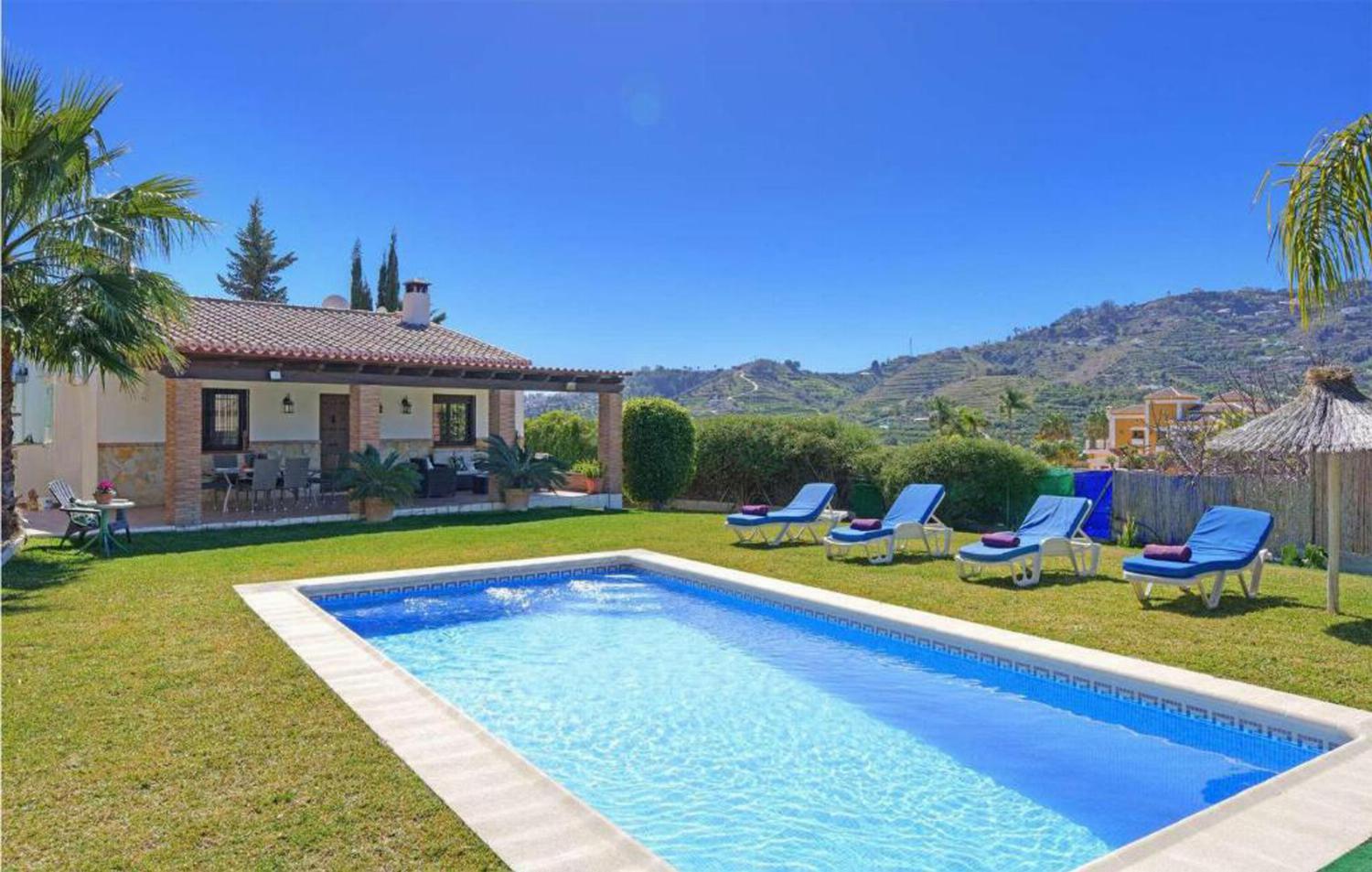 ,Beautiful villa with private pool and terrace with panoramic views
