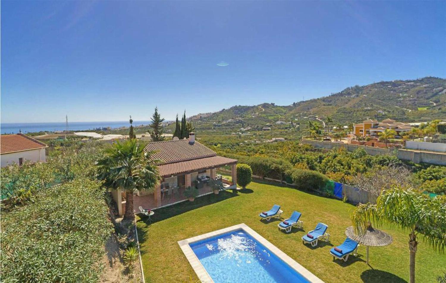 Beautiful villa with private pool and terrace with panoramic views