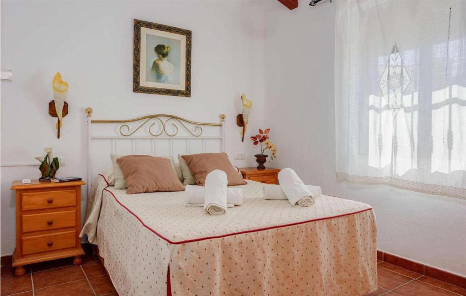 Double bed bedroom with A/C