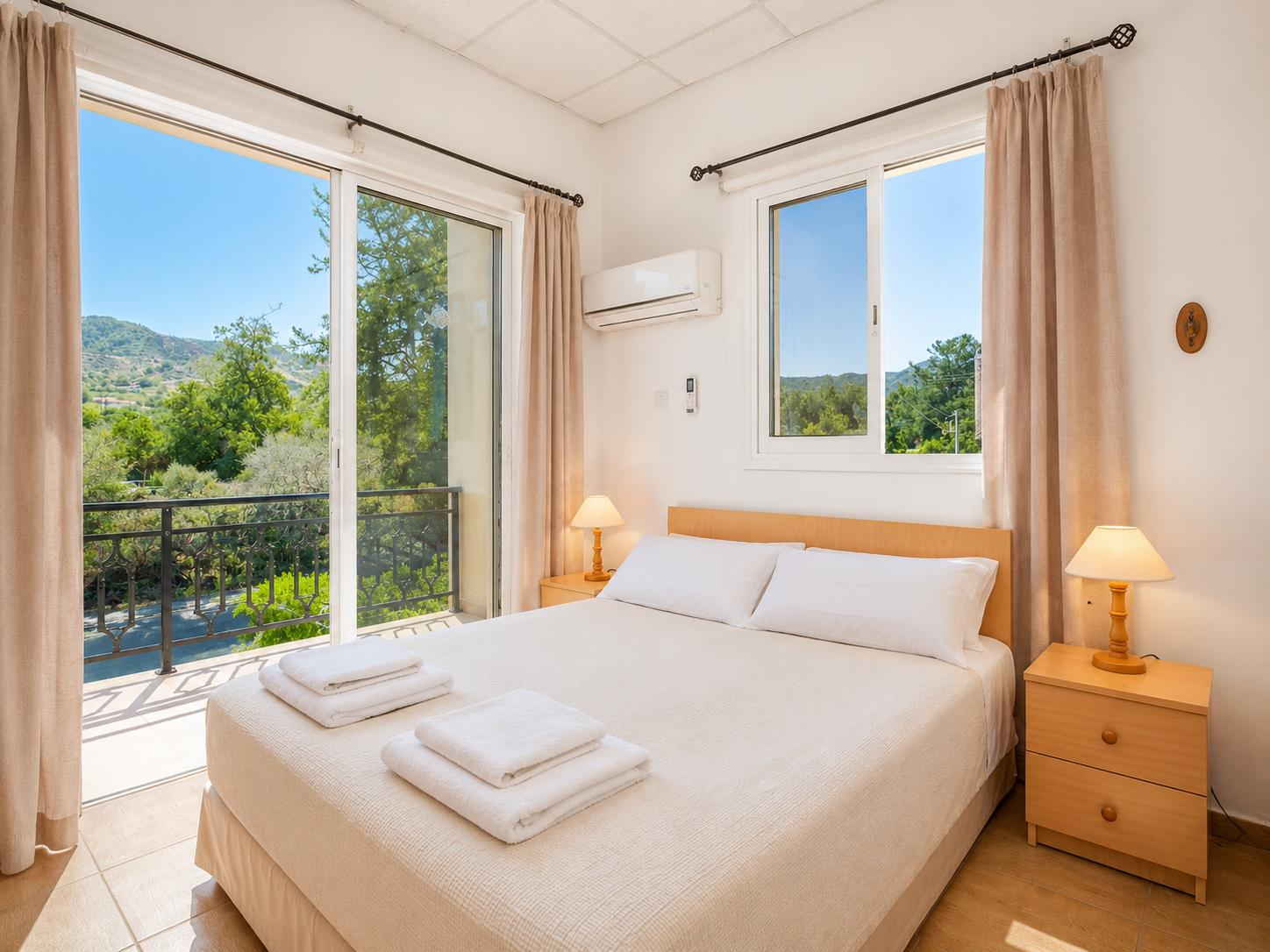 Double bedroom with A/C