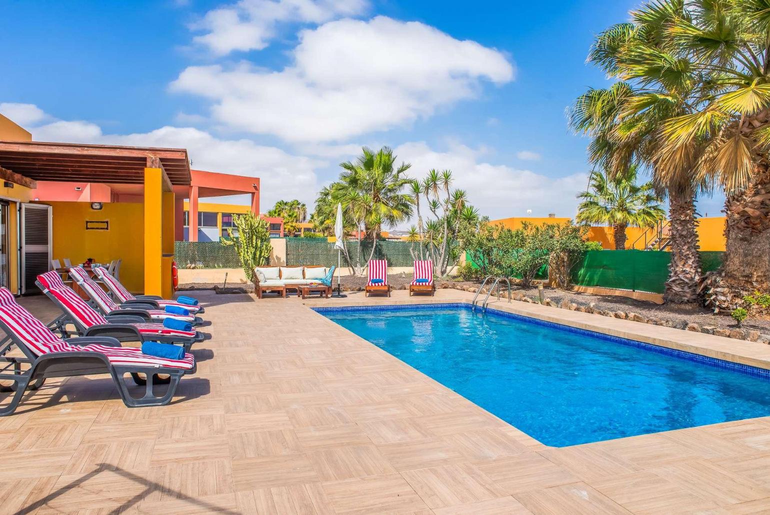 Beautiful villa with private pool and terrace