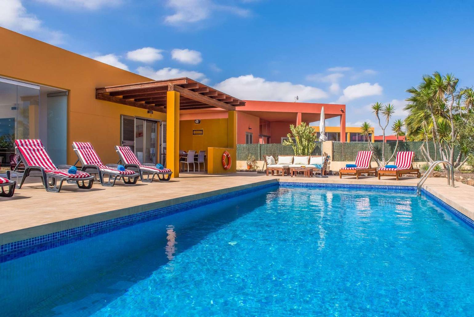 ,Beautiful villa with private pool and terrace