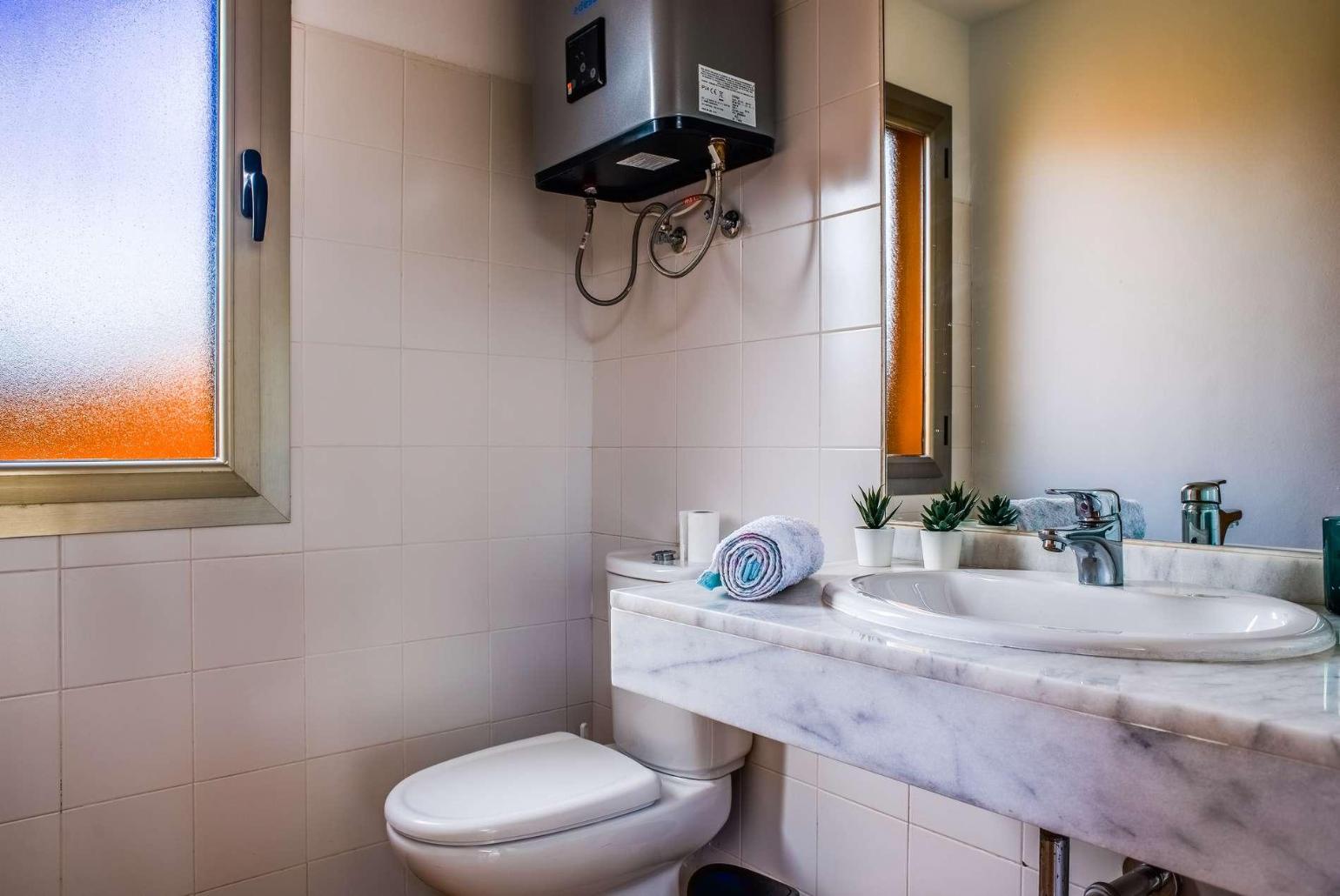 Family bathroom with shower