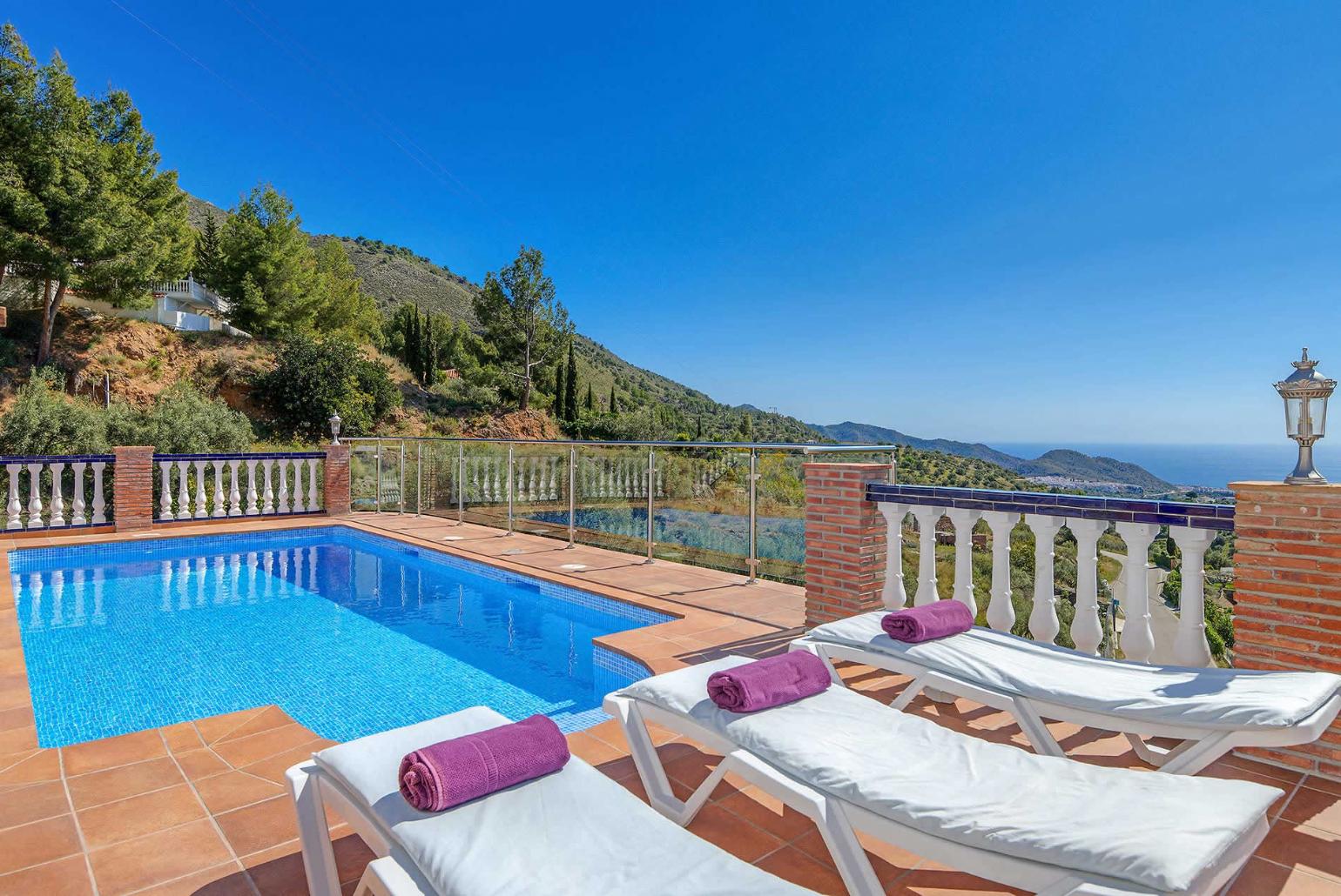 Beautiful villa with private pool and terrace