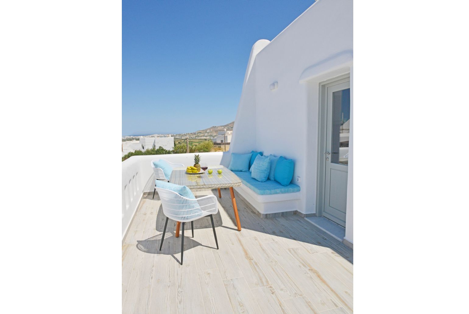 Balcony with a sea views