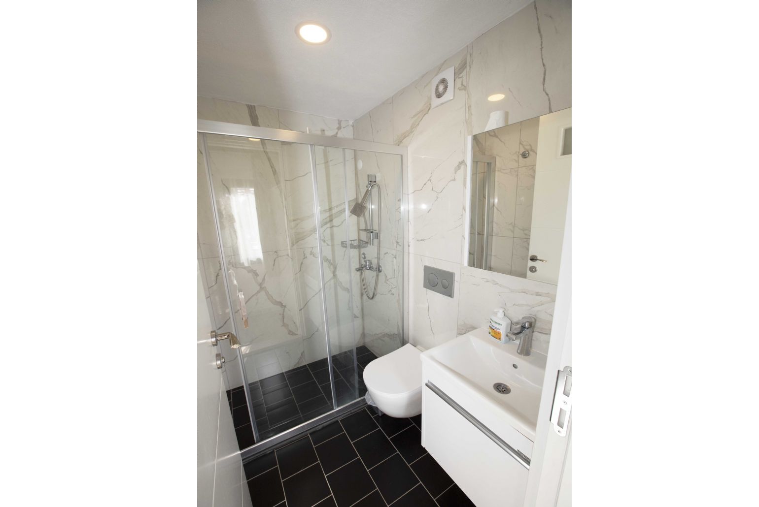 Family bathroom with shower