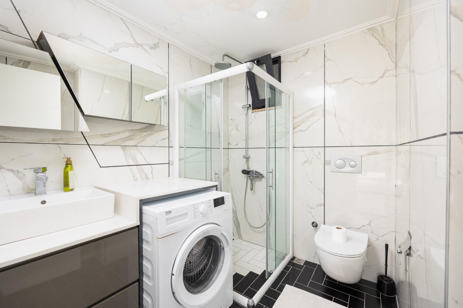 Family bathroom with shower