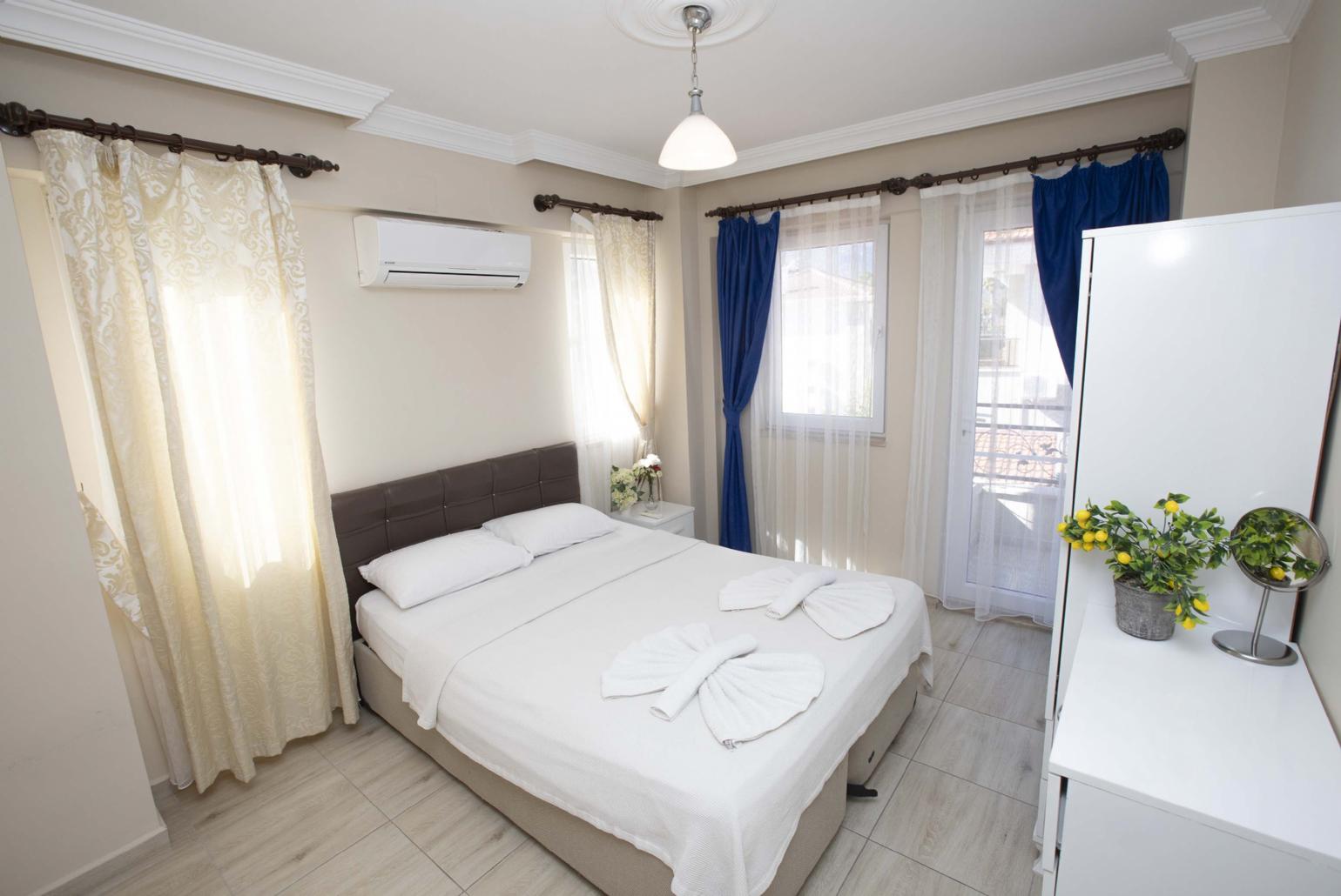 Double bedroom with A/C