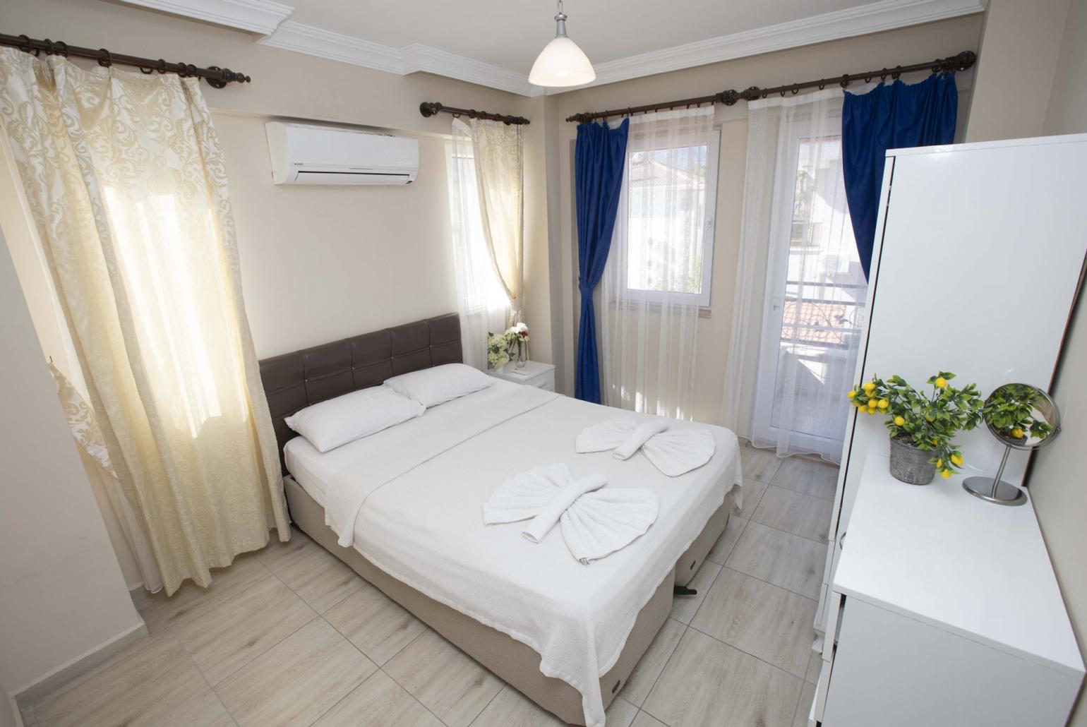 Double bedroom with A/C