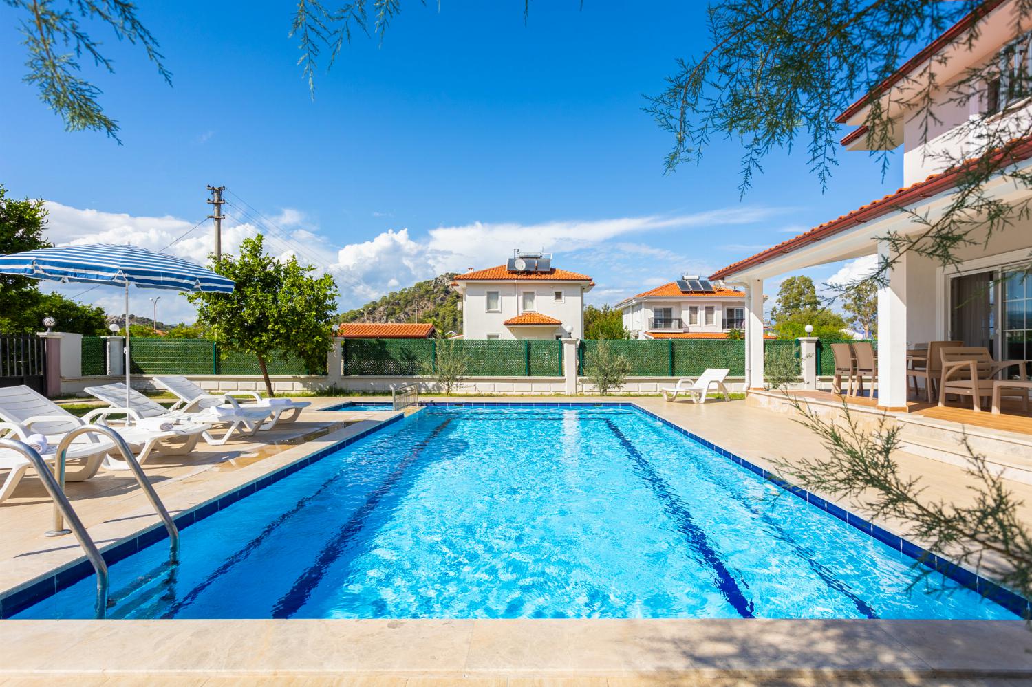 Private pool and terrace