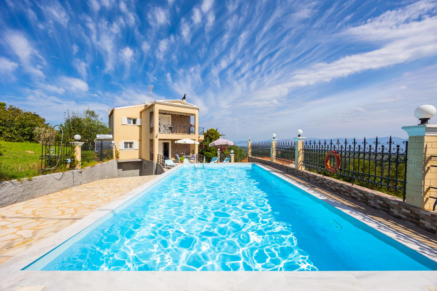 Beautiful villa with private pool and terrace with sea views