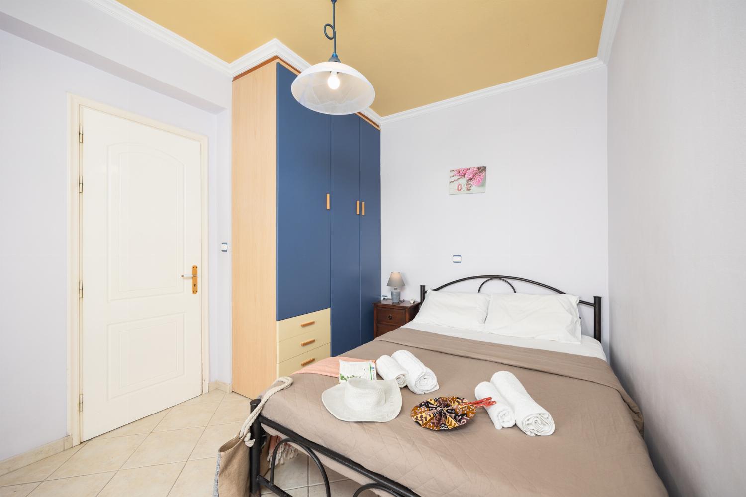 First floor: double bedroom with A/C