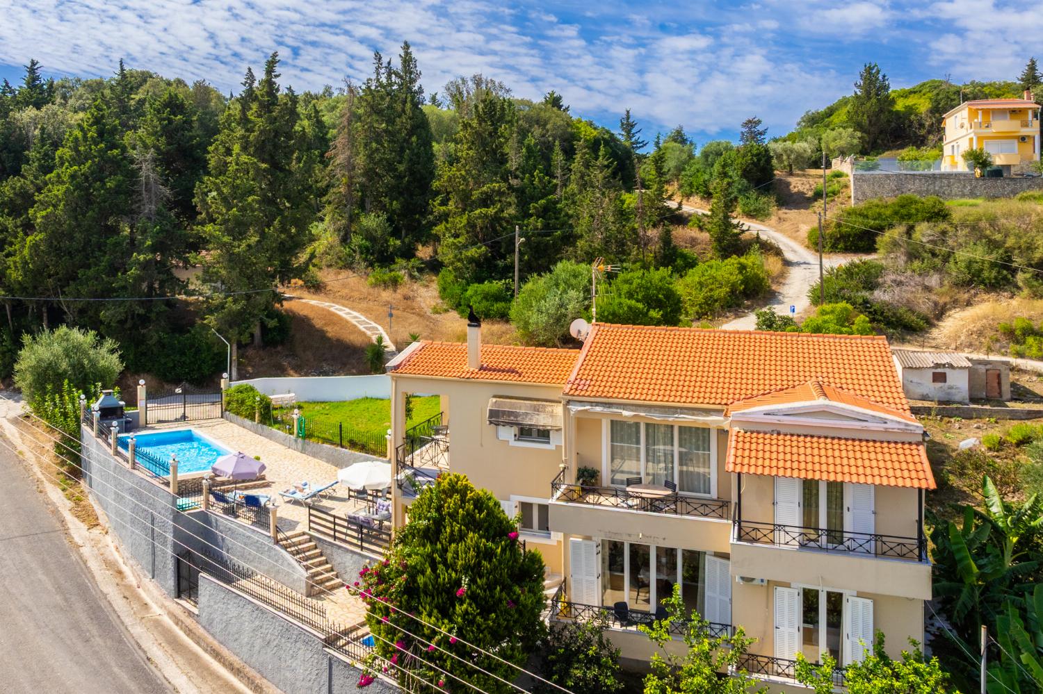 Beautiful villa with private pool and terrace with sea views