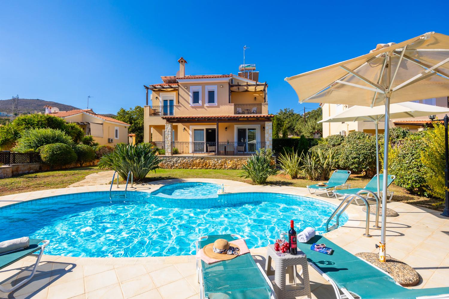 Beautiful villa with private pool, terrace, and garden