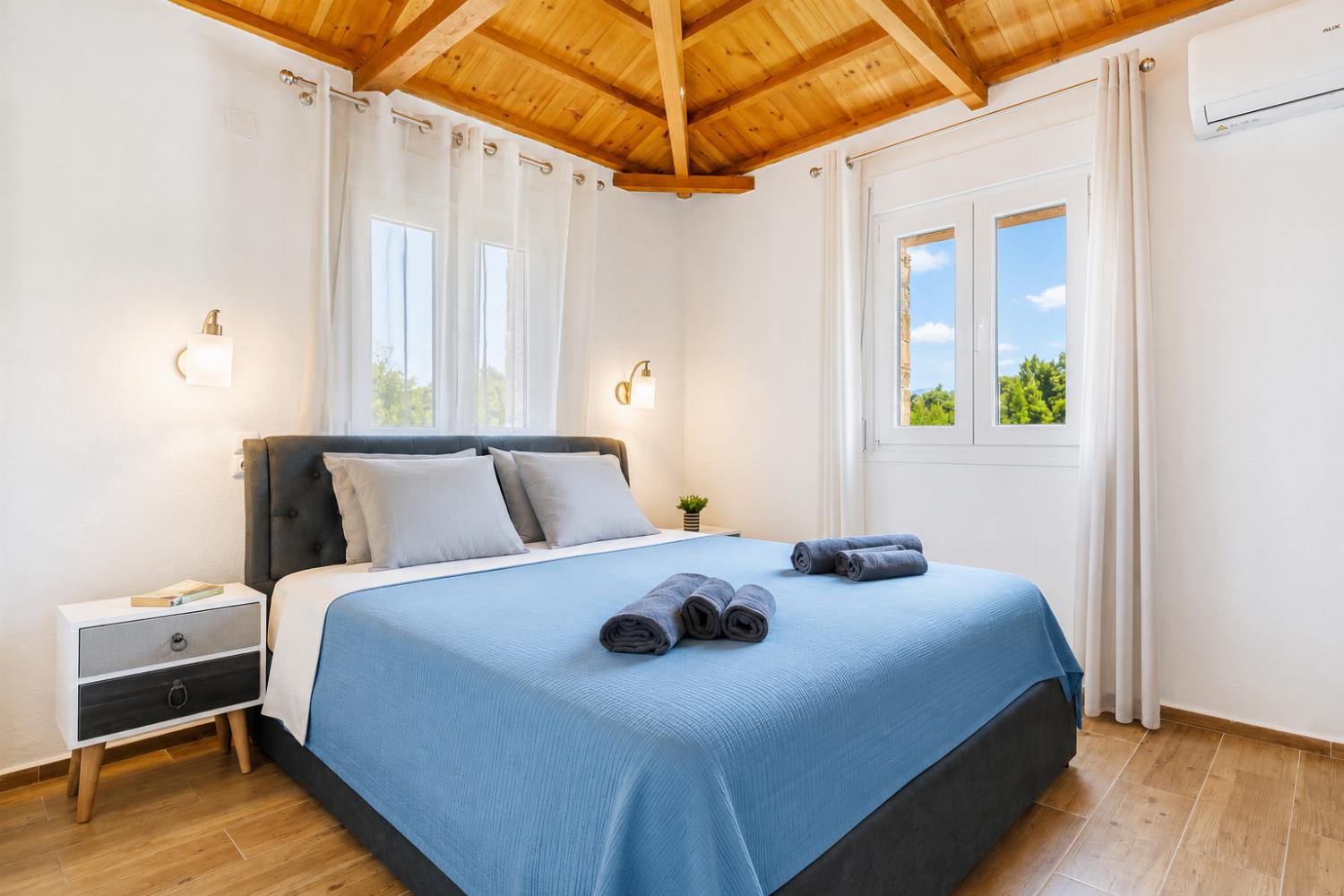 Double bedroom with A/c, and ensuite bathroom