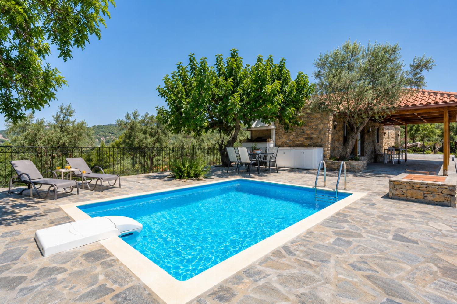 Pool area with a beautiful view