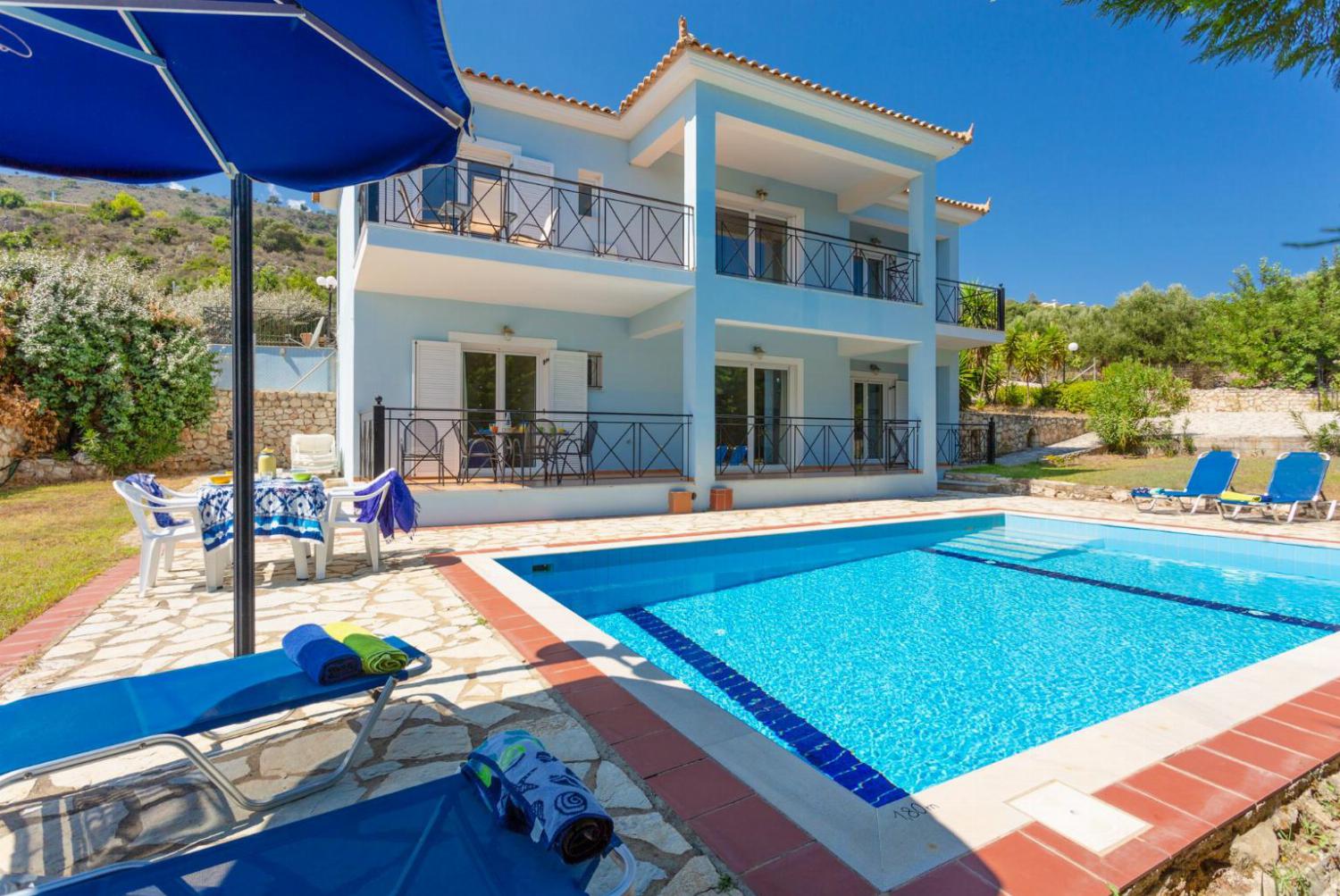 Beautiful villa with a private pool and terrace