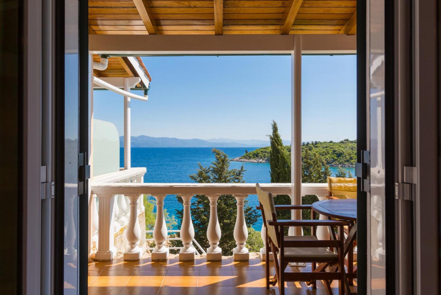 Terrace area with sea views