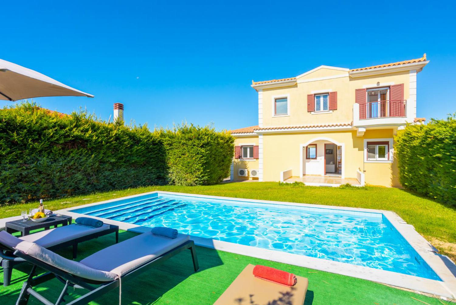 Beautiful villa with private pool, terrace, and garden with panoramic countryside views