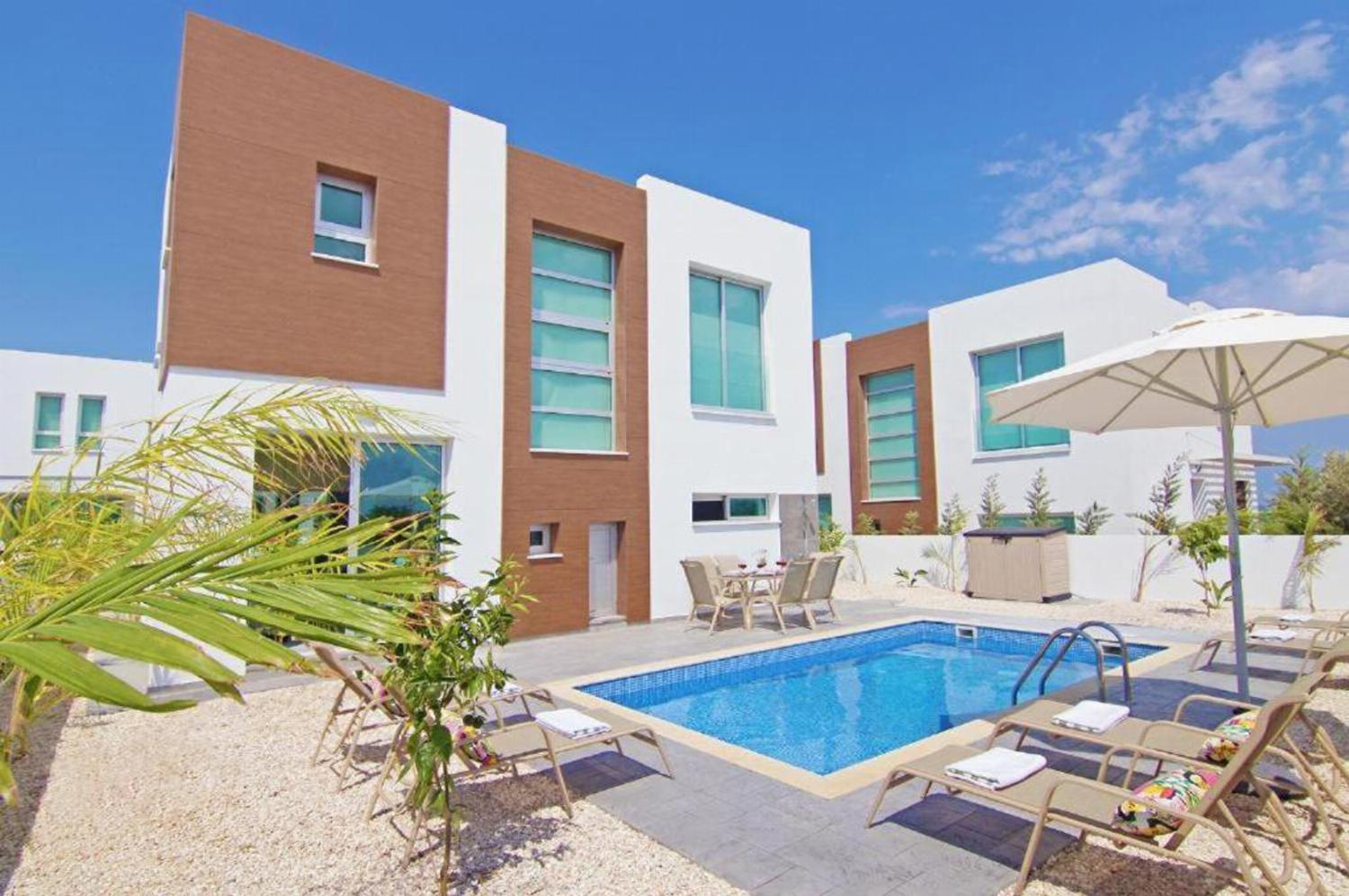 ,Beautiful villa with private pool and terrace
