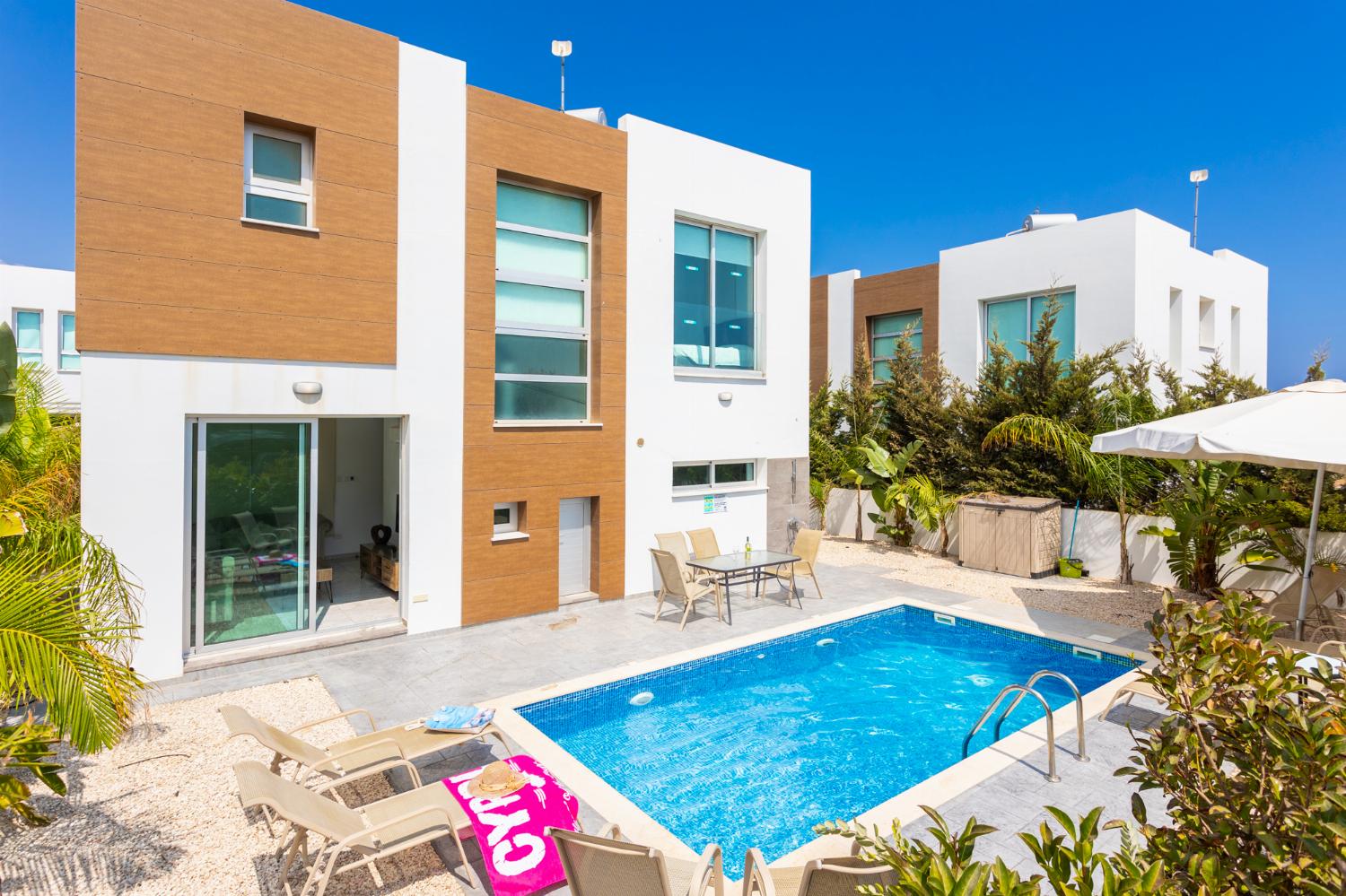 Beautiful villa with private pool and terrace with sea views