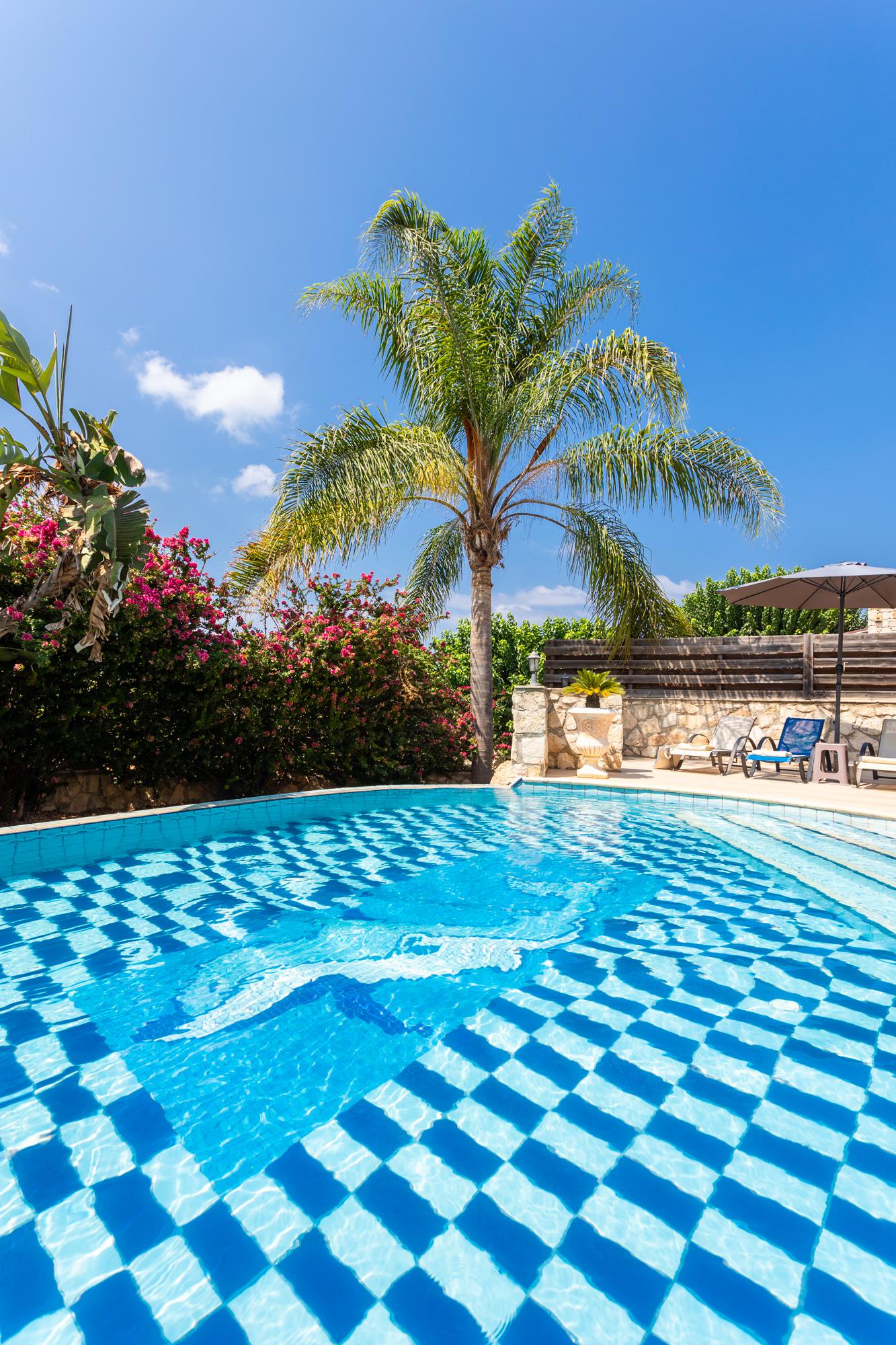 Private pool and terrace