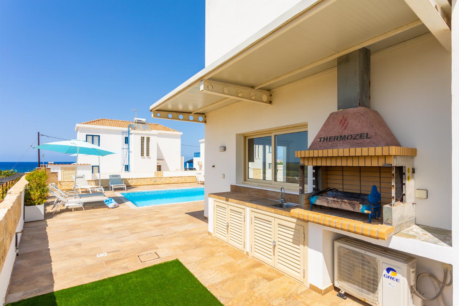 Terrace area with BBQ
