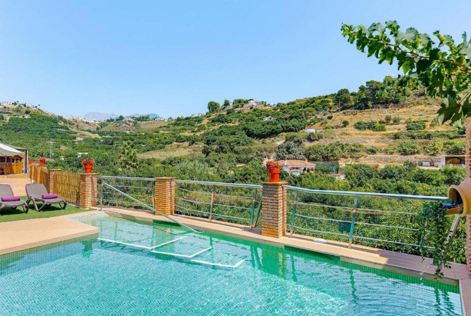 Beautiful villa with private pool and terrace with panoramic views