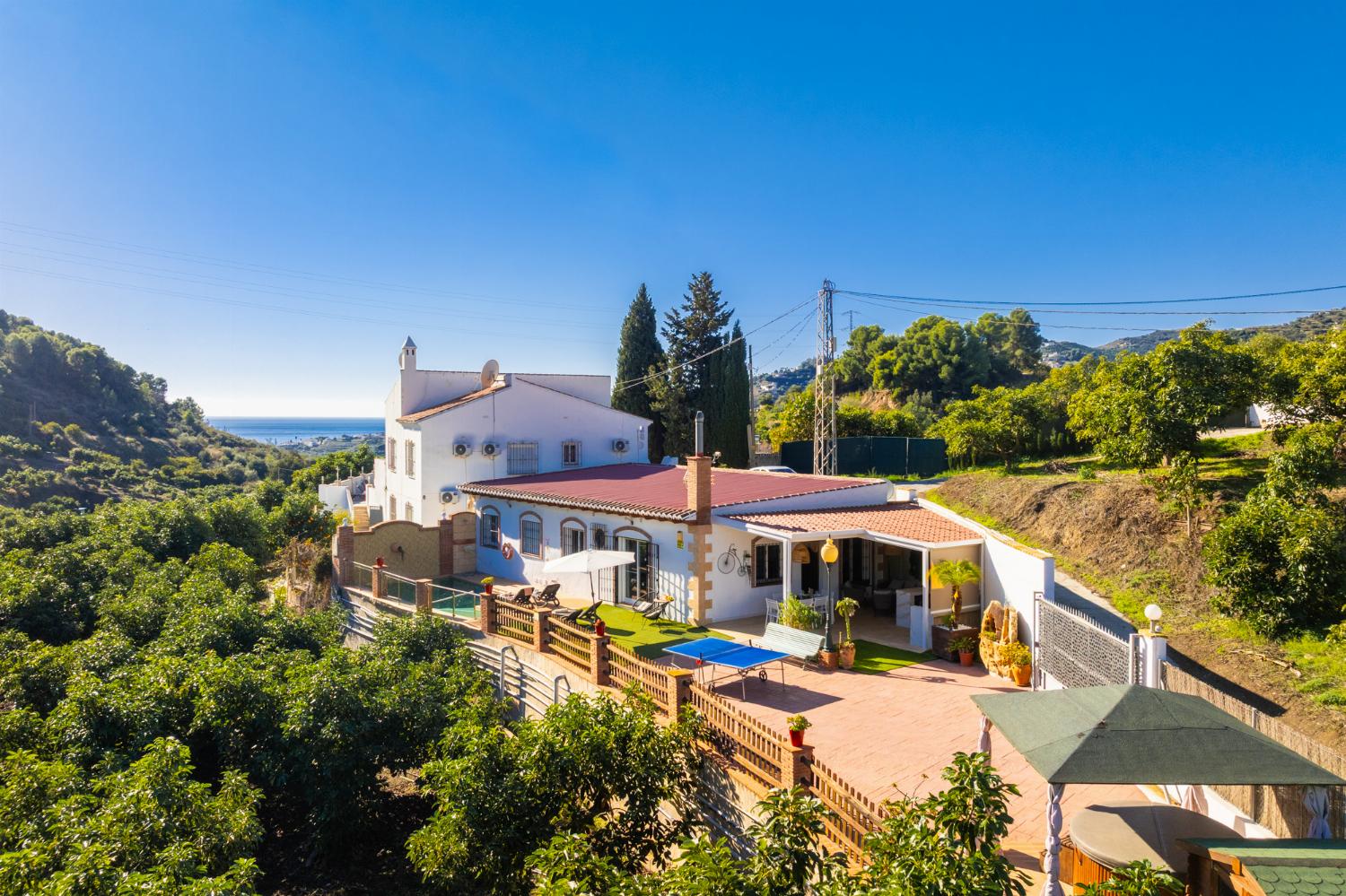 Beautiful villa with private pool and terrace