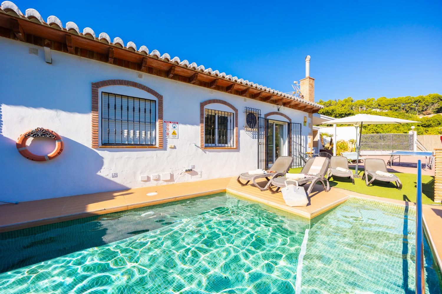 Beautiful villa with private pool and terrace