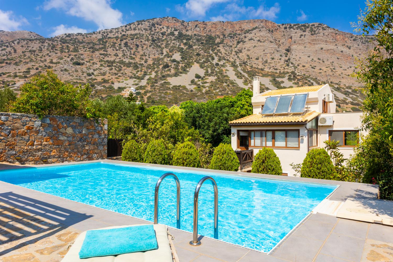 Beautiful villa with private pool, terrace, and garden