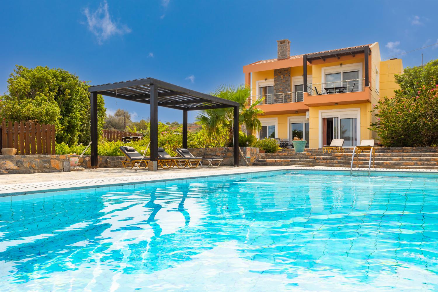 Beautiful villa with private pool and terrace with sea views