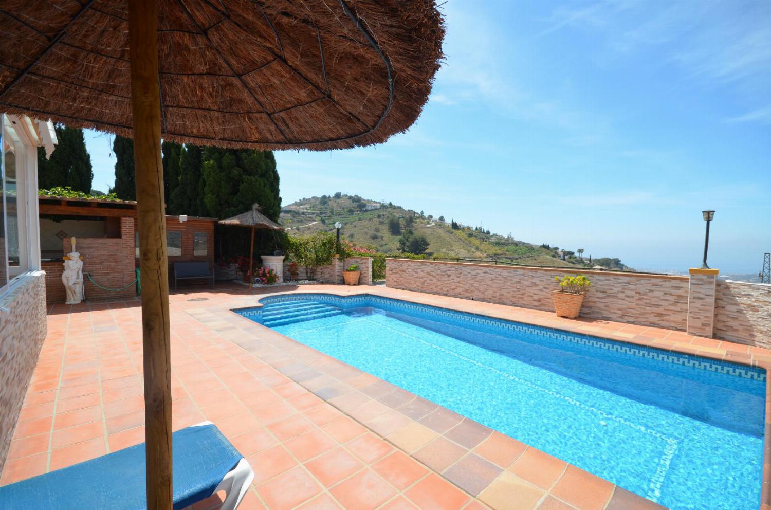 Beautiful villa with private pool and terrace with panoramic sea views