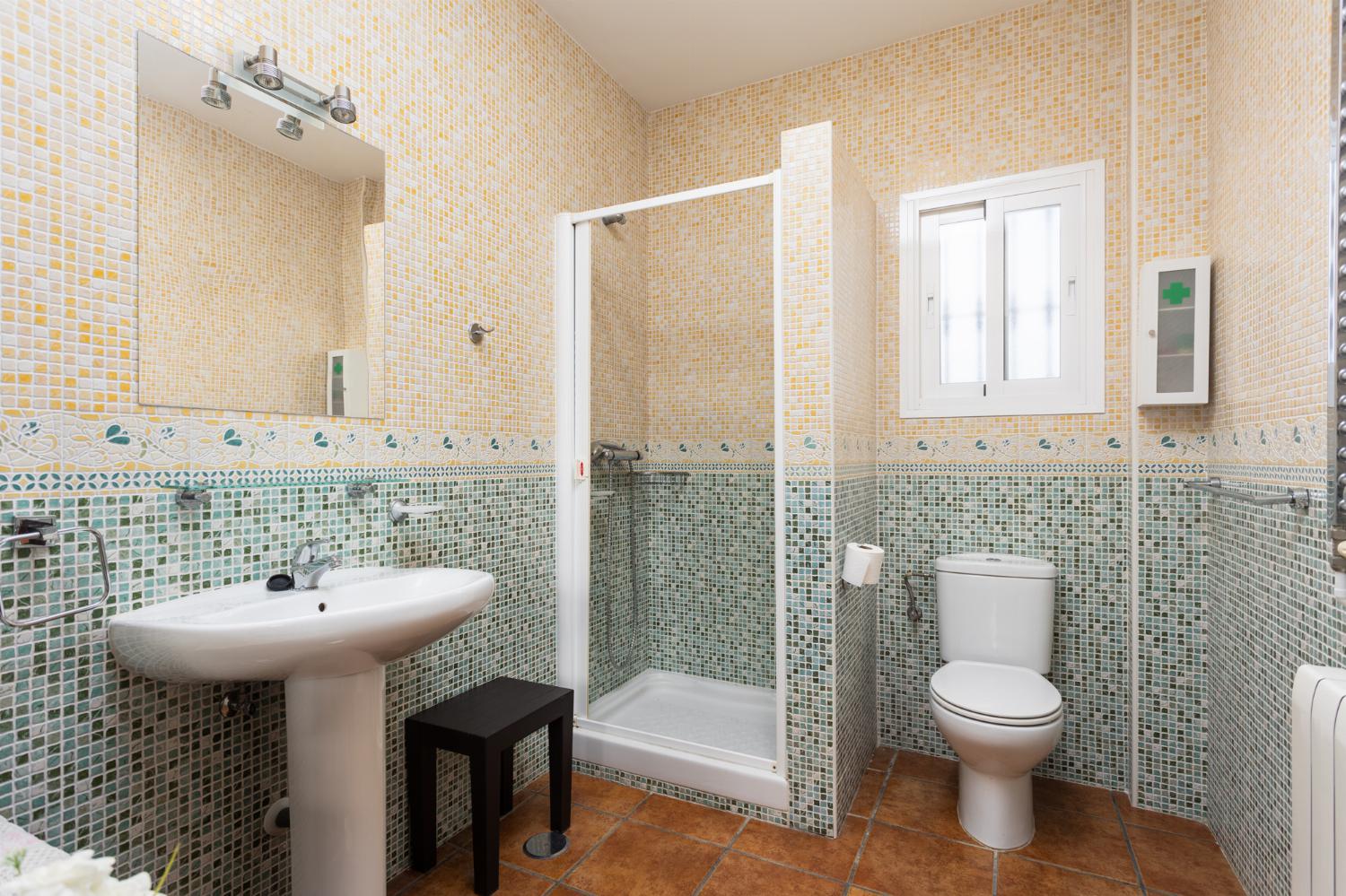 Family bathroom with shower