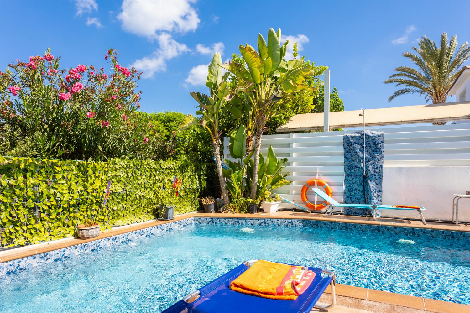 Private pool and terrace