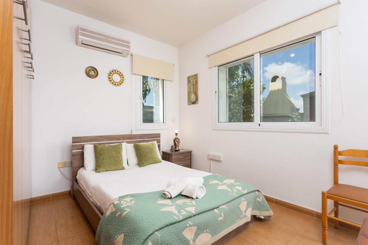 Double bedroom with A/C