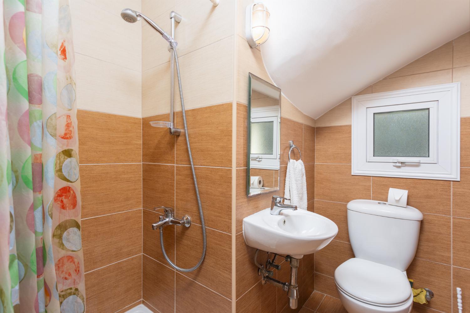 Family bathroom with shower