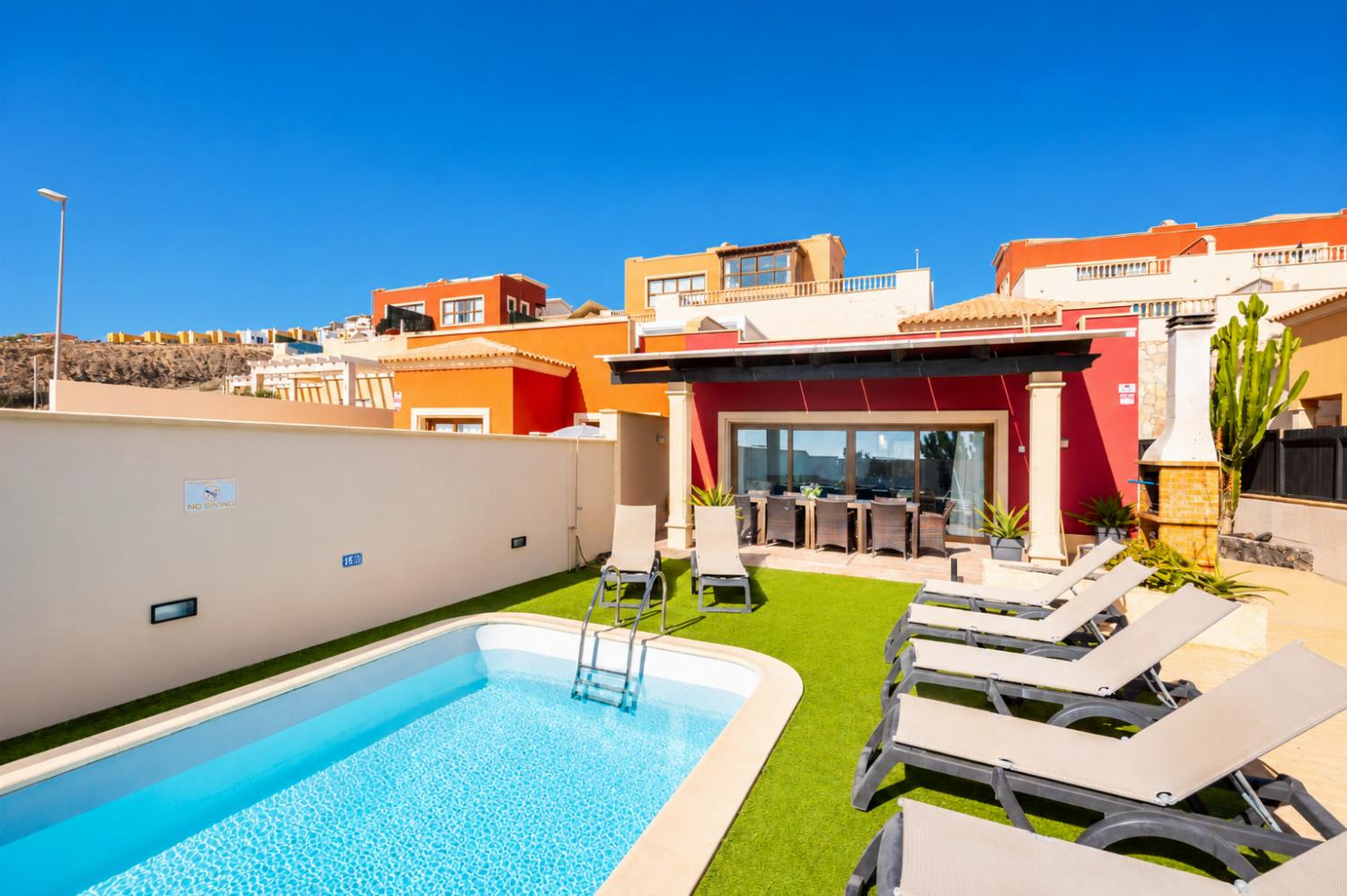 Beautiful villa with private pool and terrace with sea views