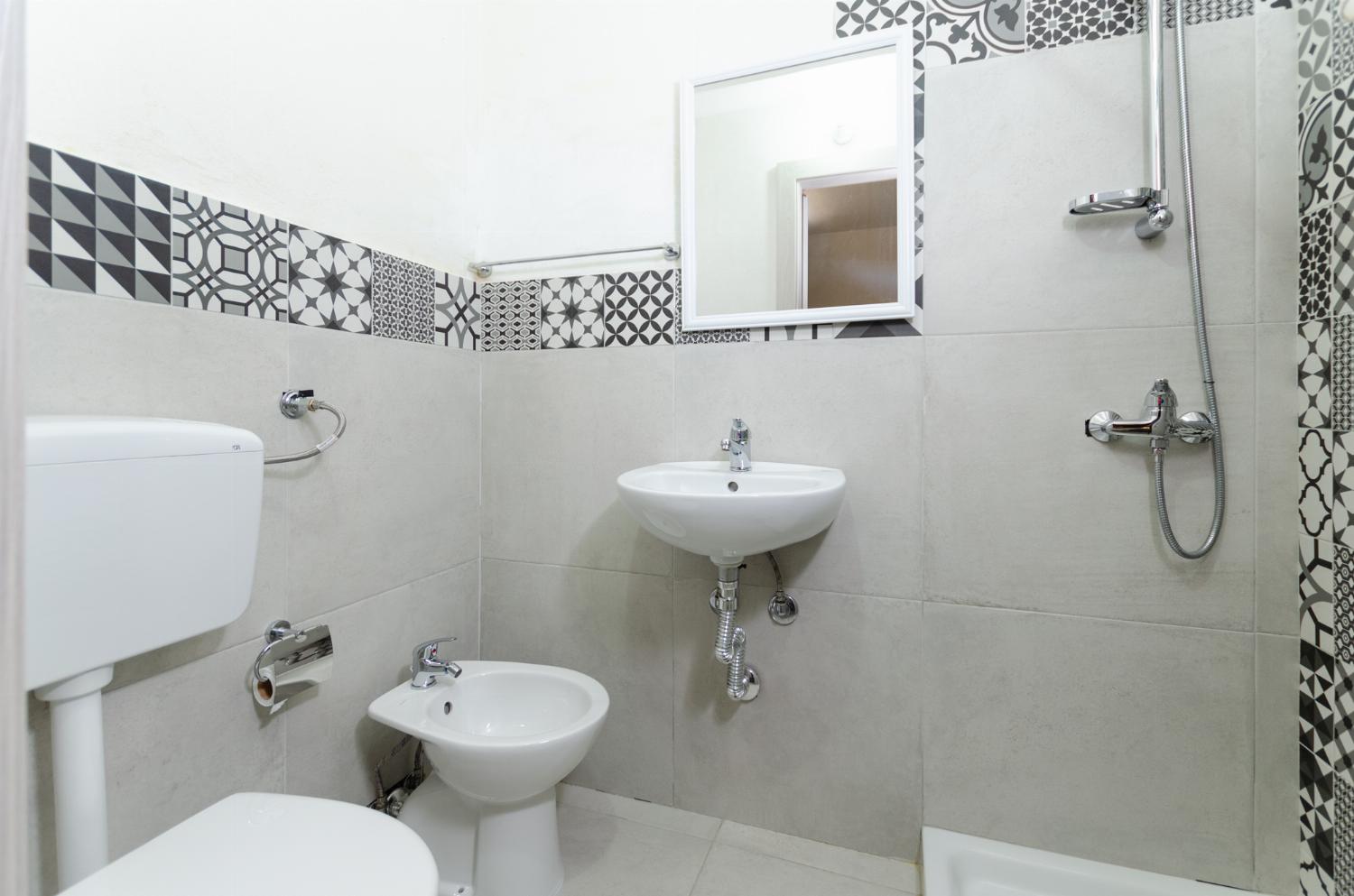Family bathroom with shower