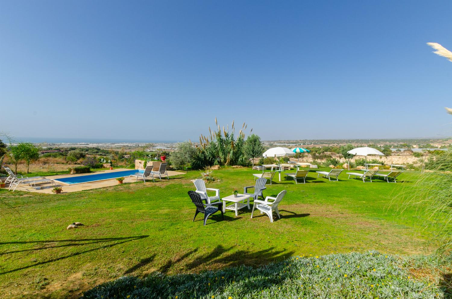 Outdoor sitting area