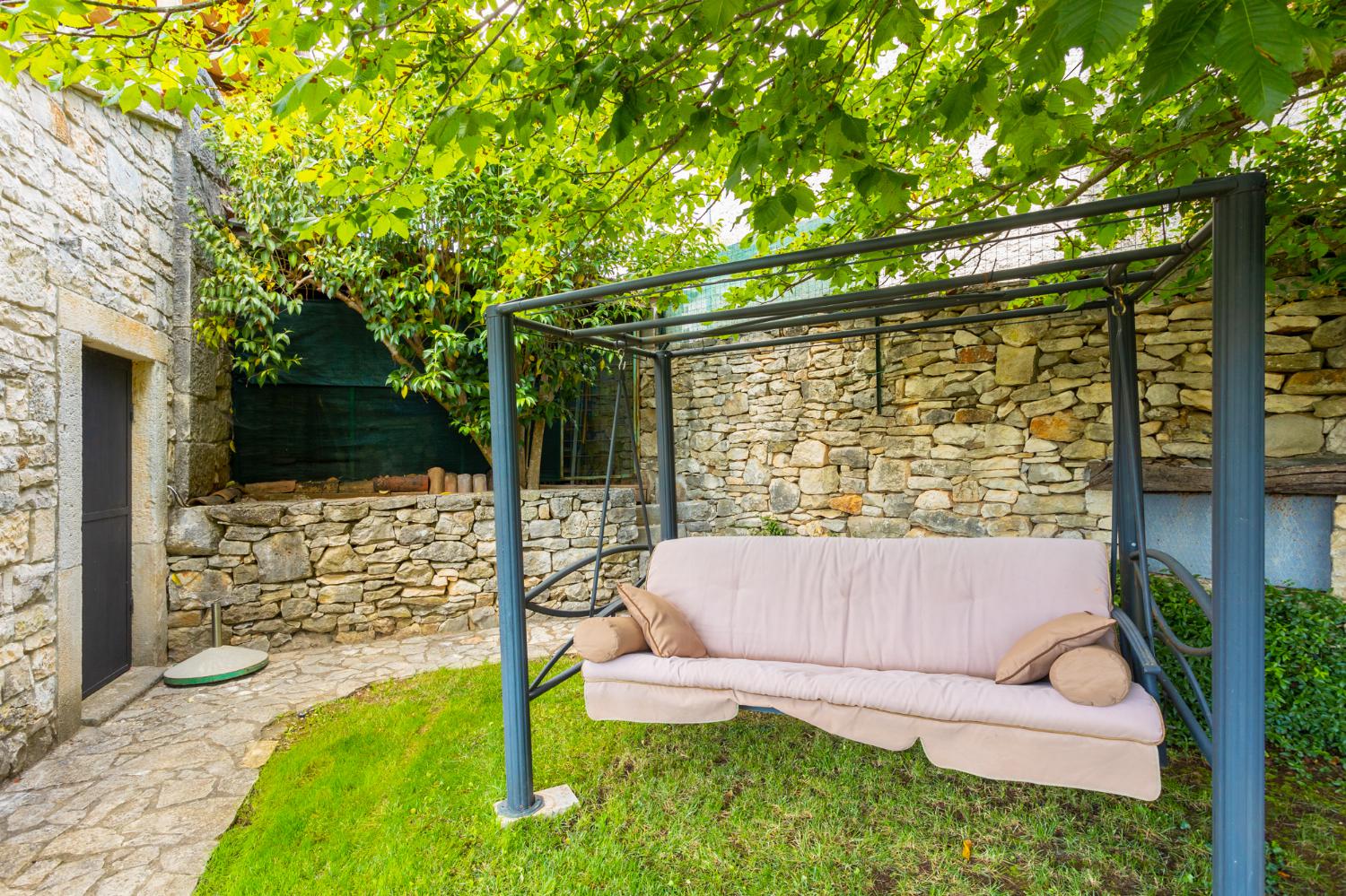 Garden area