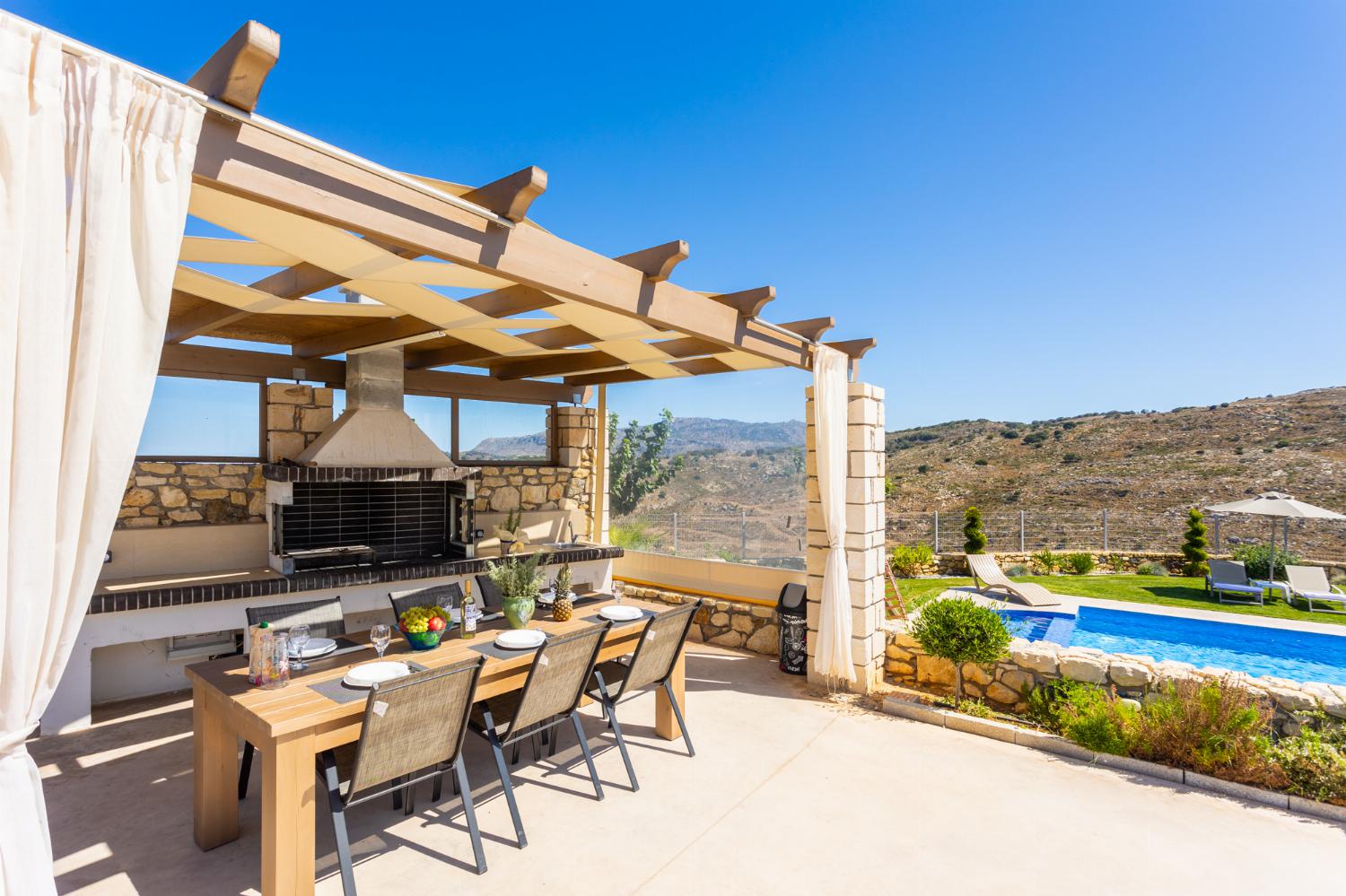 Terrace area with BBQ