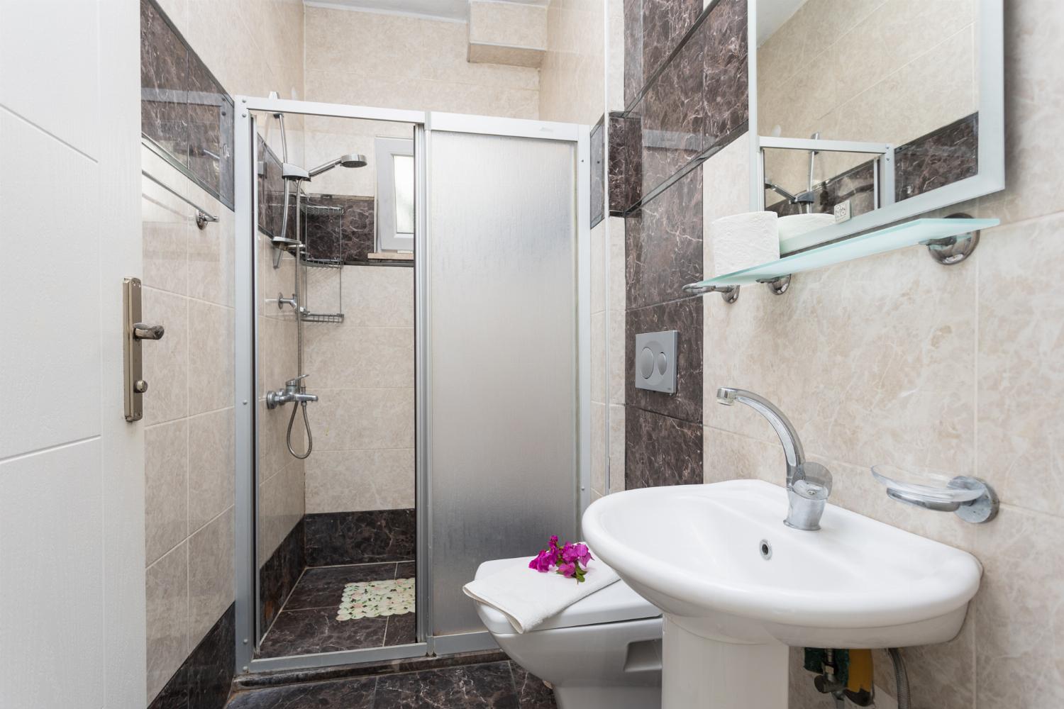 Family bathroom with shower