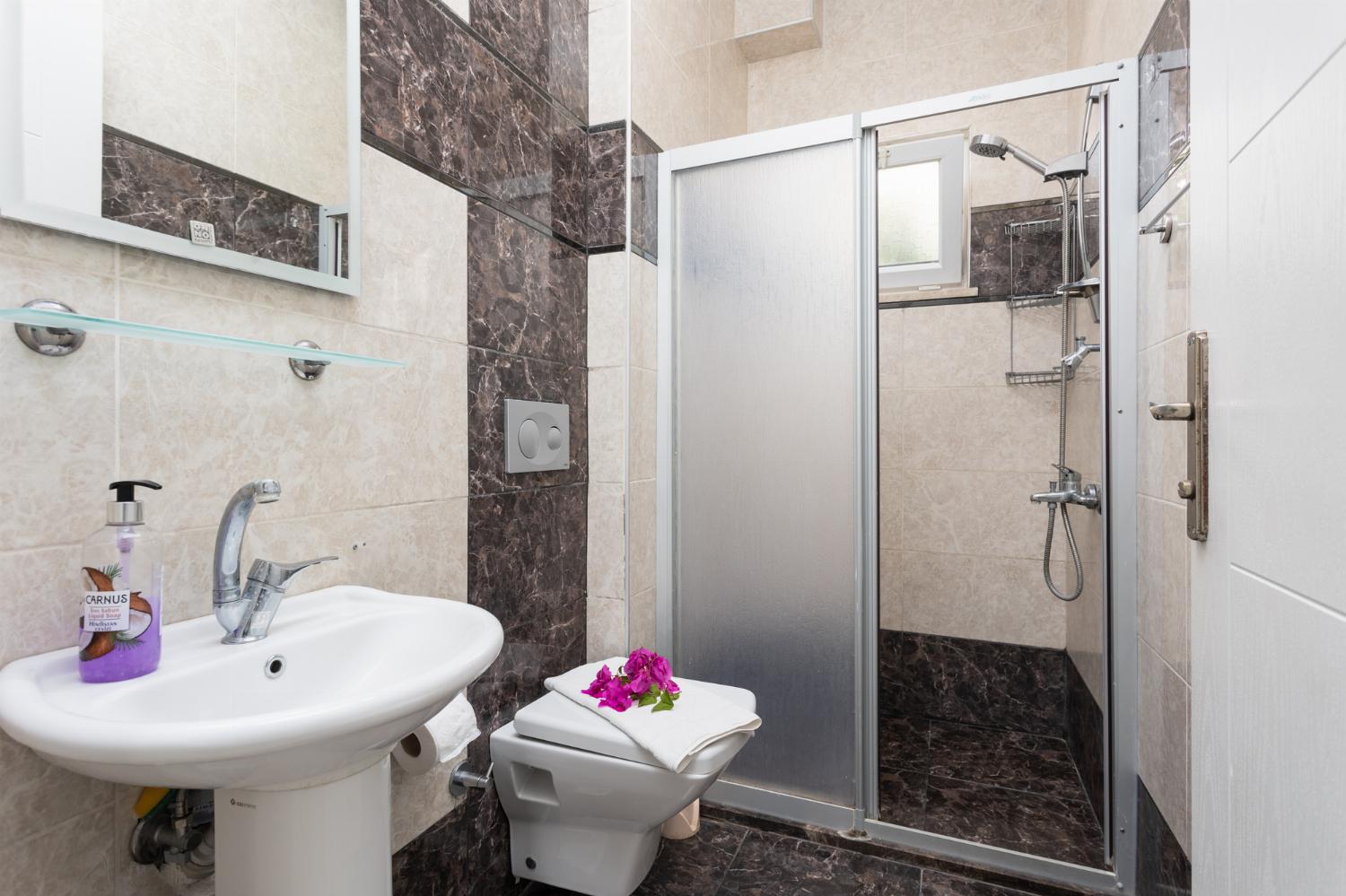 Family bathroom with shower
