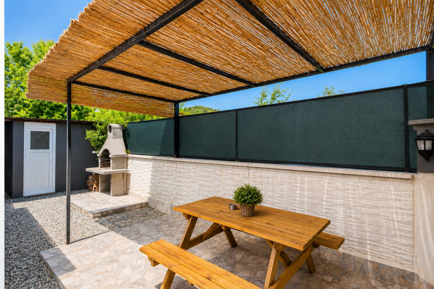 Terrace area with BBQ