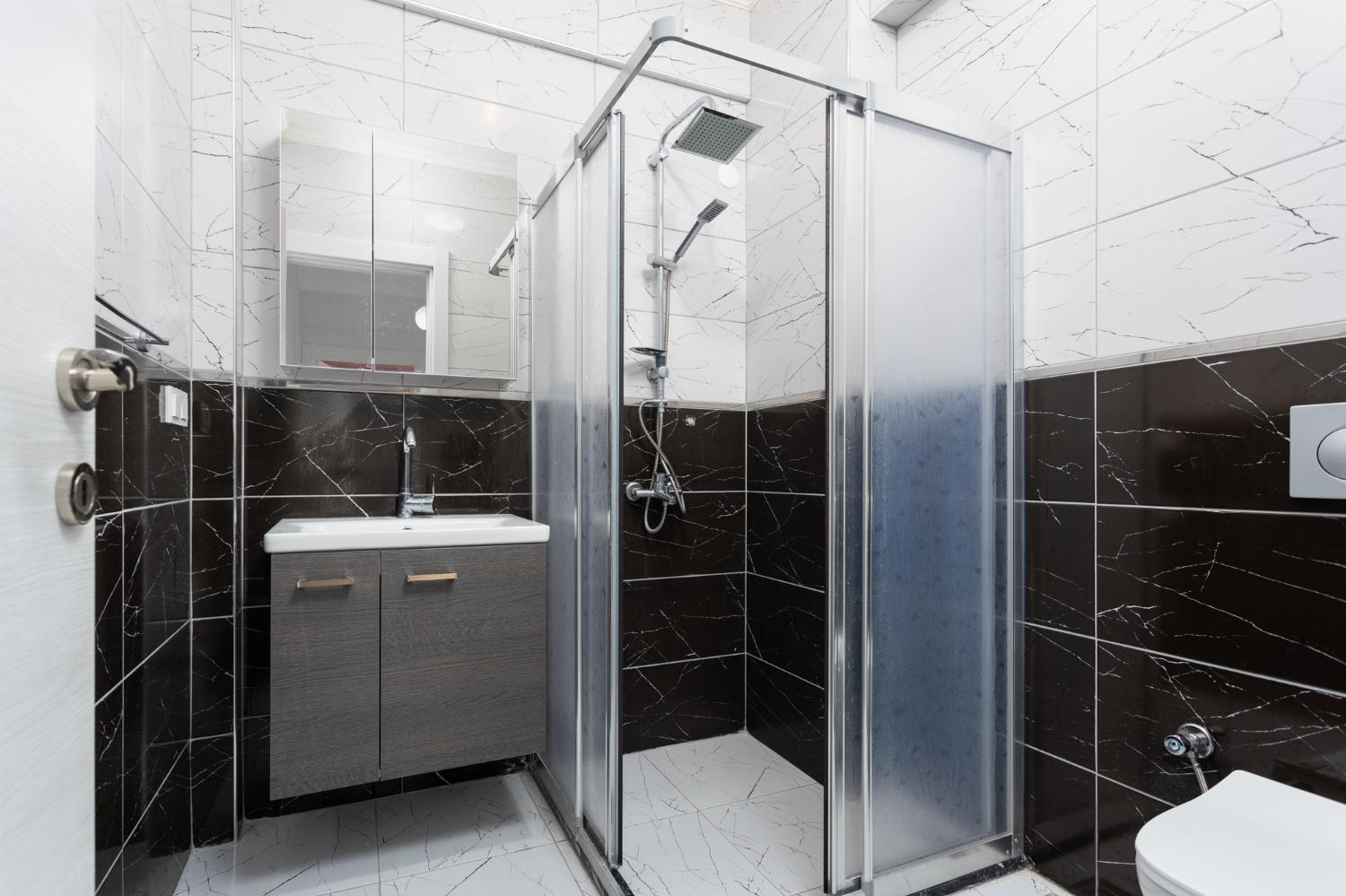 Family bathroom with shower