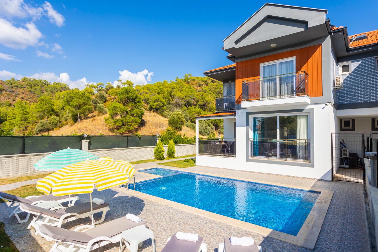 ,Beautiful villa with private pool and terrace