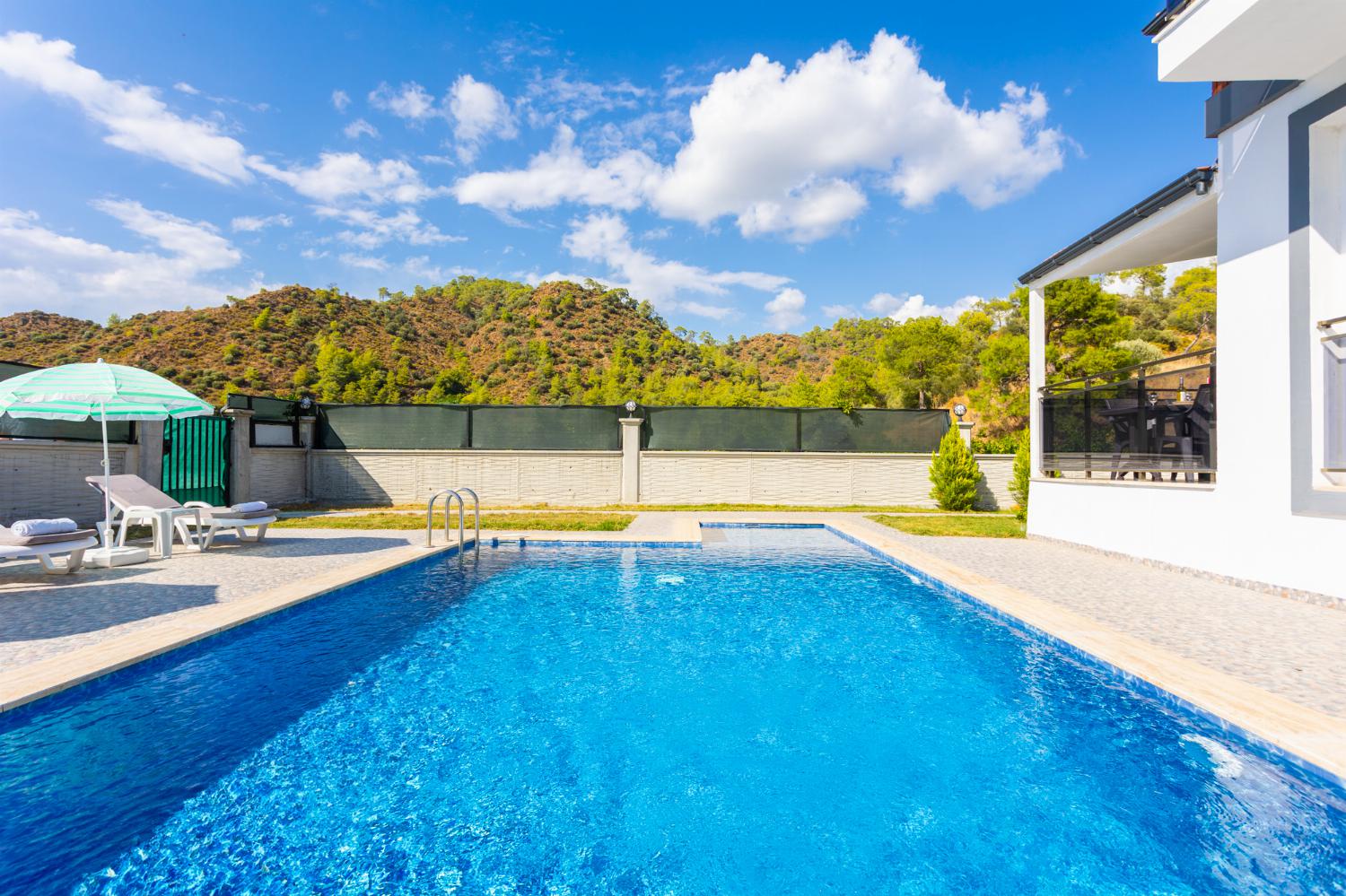 Private pool and terrace